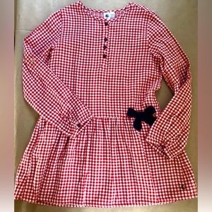 Petit Bateau gingham check dress